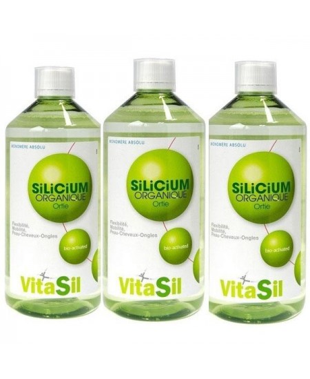 Vitasil - Silicium Organique Pack de 3 x 500ml Vitasil - Silicium Organique Pack de 3 x 500ml