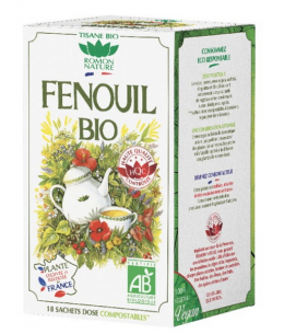 Tisane Fenouil bio - 18 sachets - Romon Nature digestion transit Espritphyto