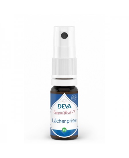 Spray Composé Floral Bio Lâcher prise N° 7 10ml Spray Composé Floral Bio Lâcher prise N° 7 10ml