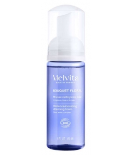 Melvita - Mousse nettoyante légère Bouquet Floral - 150 ml
