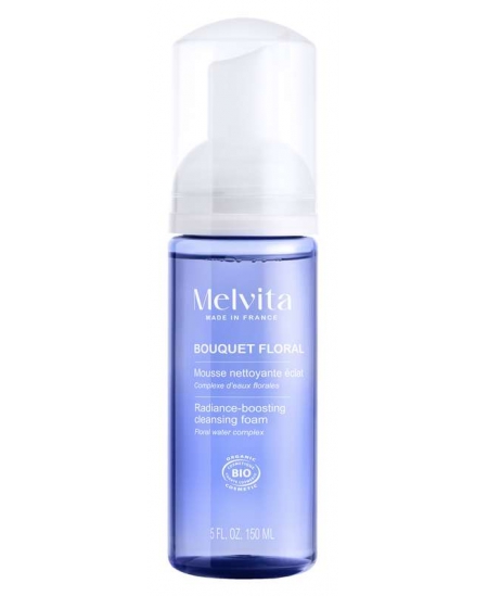 Melvita - Mousse nettoyante légère Bouquet Floral - 150 ml