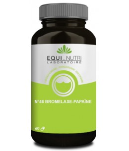 Bromelase Papaïne - 60 gélules - Equi - Nutri enzymes digestives Espritphyto