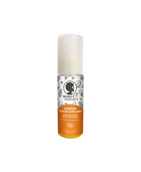Noire O Naturel - Synergie d'huiles capillaires cheveux frisés à crépus Noire O Naturel - Synergie d'huiles capillaires cheveux frisés à crépus