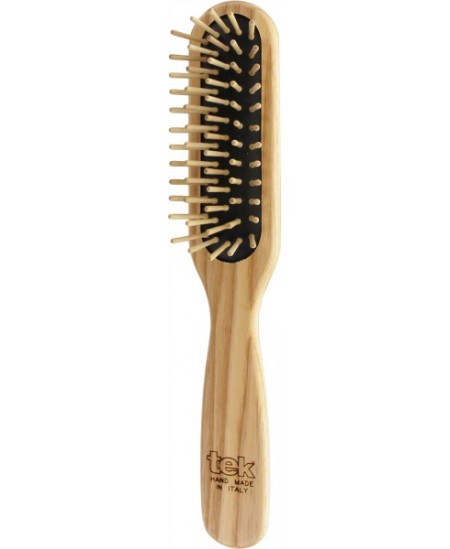Brosse rectangulaire en Frêne naturel - Tek picots courts cheveux courts Espritphyto Brosse rectangulaire en Frêne naturel - Tek picots courts cheveux courts Espritphyto
