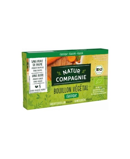 Natur Compagnie - Bouillon cube végétal - 8 cubes