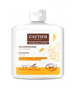 Cattier - Shampoing Lait d'avoine usage fréquent - 250ml