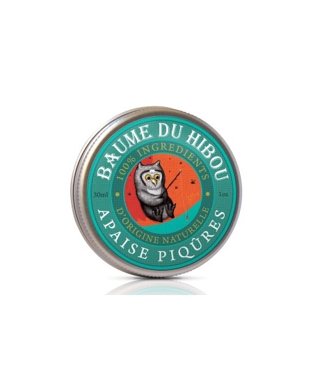 Les Baumes Du Hibou - Baume de massage apaise piqûres 30ml