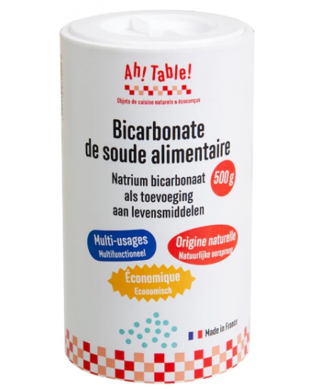 Ah Table - Bicarbonate de soude alimentaire  500g