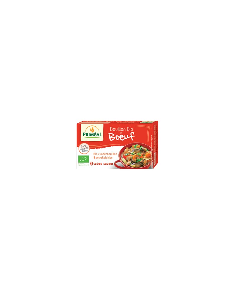 Bouillon de boeuf en cube 80gr Primeal produit d'épicerie et d'aide