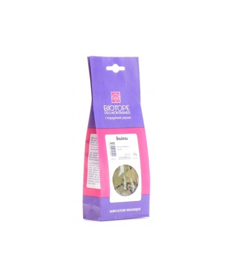 Biotope Des Montagnes - Bouleau feuilles 20gr Biotope Des Montagnes - Bouleau feuilles 20gr