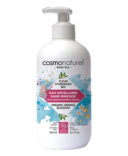 Bebe Bio - Eau micellaire bébé nettoyante sans rinçage - 500 ml Bebe Bio - Eau micellaire bébé nettoyante sans rinçage - 500 ml