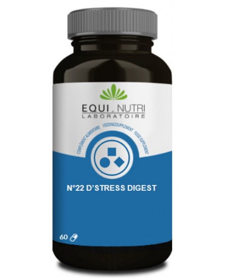 N°22 D'Stress Digest - 60 gélules - Equi - Nutri équilibre digestif et nerveux espritphyto N°22 D'Stress Digest - 60 gélules - Equi - Nutri équilibre digestif et nerveux espritphyto