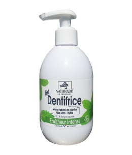 Gel dentifrice fraicheur intense au Xylitol Protecteur Menthe - Naturado haleine fraiche espritphyto