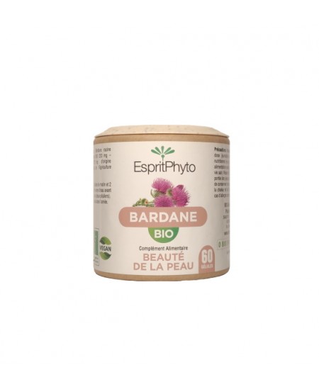 EspritPhyto - Bardane Bio - 60 Gélules EspritPhyto - Bardane Bio - 60 Gélules