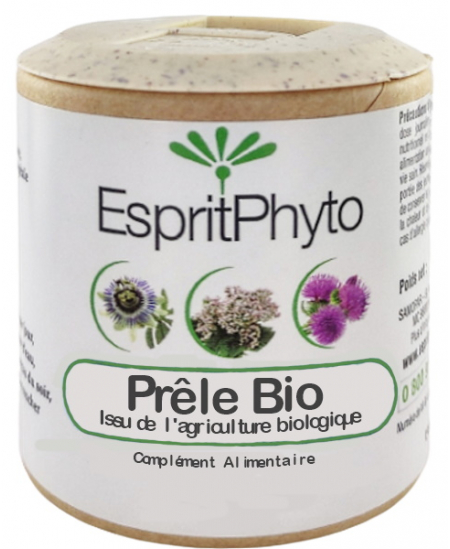 Prêle Bio - 90 Gélules - EspritPhyto silicium organique Prêle Bio - 90 Gélules - EspritPhyto silicium organique