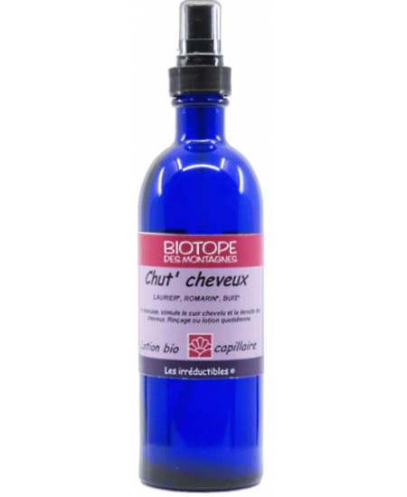 Chut Cheveux Laurier Romarin Buis - 200 ml - Biotope Des Montagnes renforce la trame capillaire espritphyto Chut Cheveux Laurier Romarin Buis - 200 ml - Biotope Des Montagnes renforce la trame capillaire espritphyto
