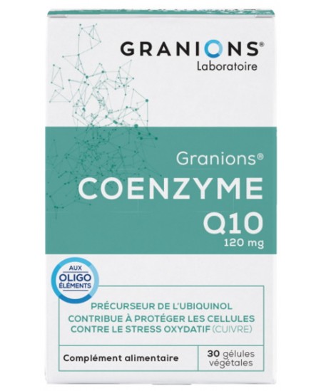 Laboratoire Des Granions - Coenzyme Q10 - 30 Gélules Laboratoire Des Granions - Coenzyme Q10 - 30 Gélules