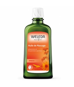 Huile de Massage à l'Arnica 200 ml Weleda sport Espritphyto muscles endoloris détente