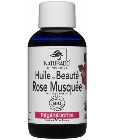 Huile de beauté Rose Musquée du Chili Bio - 50ml Naturado anti-âge anti-rides Espritphyto