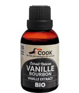 Cook - Extrait de vanille bourbon de Madagascar - 40 ml alimentation bio Espritphyto