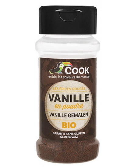 Vanille poudre - 10 gr - Cook arome alimentaire desserts ab Espritphyto Vanille poudre - 10 gr - Cook arome alimentaire desserts ab Espritphyto