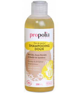 Propolia - Shampooing Doux Bio être de mèche Miel et Bambou - 200 ml