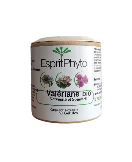 EspritPhyto - Valériane Bio - 60 Gélules EspritPhyto - Valériane Bio - 60 Gélules
