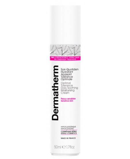 Dermatherm - Soin quotidien hydratant apaisant tolérance optimale - 50 ml sodium PCA 3 algues apaisantes Espritphyto Dermatherm - Soin quotidien hydratant apaisant tolérance optimale - 50 ml sodium PCA 3 algues apaisantes Espritphyto
