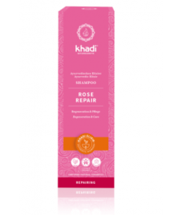 Khadi - Shampoing ayurvédique Rose - 210 ml