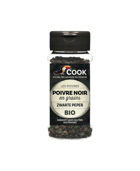 Cook - Poivre noir en grains - 50 gr