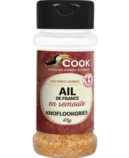 Cook - Ail en semoule - 50 gr Cook - Ail en semoule - 50 gr