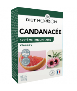 Candinacée Solution Candida - 60 comprimés - Diet Horizon contre les candidas Espritphyto