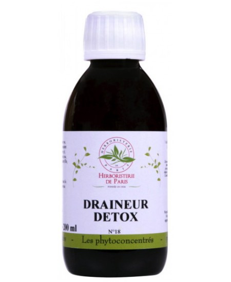Herboristerie de Paris - Phyto concentré Draineur Détox - 200ml Herboristerie de Paris - Phyto concentré Draineur Détox - 200ml