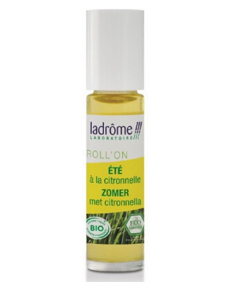 Roll on été à la Citronnelle répulsif 6 heures - 10 ml - Ladrome Espritphyto