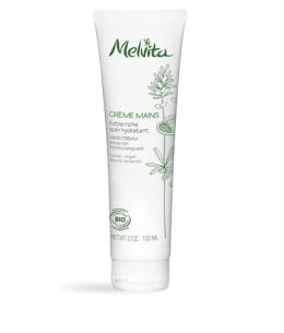 Melvita - Crème extra riche mains beurre de cacao, argan et karité - 150 ml