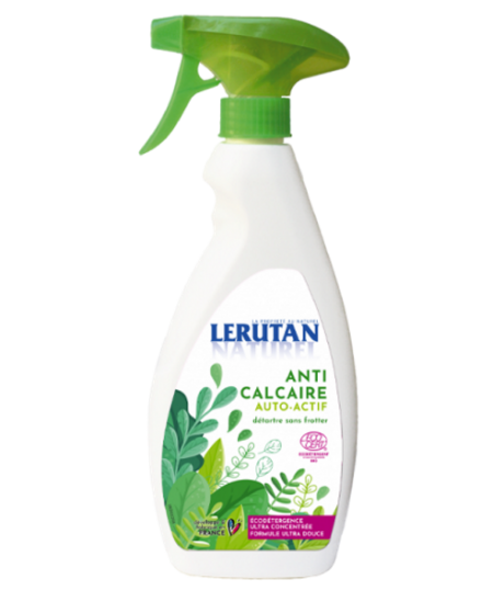 Lerutan - Anticalcaire liquide à vaporiser odeur citron - 500 ml