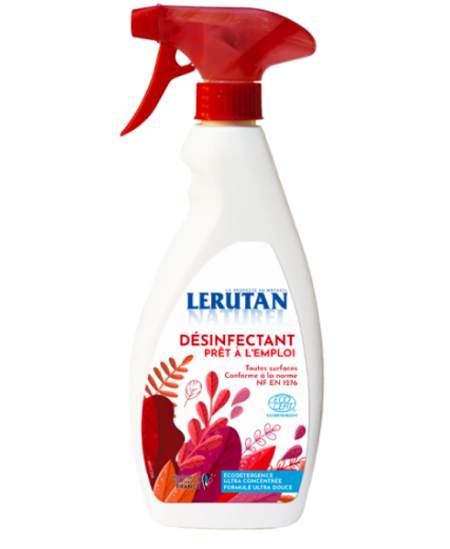 Lerutan - Désinfectant prêt à l'emploi - 500 ml