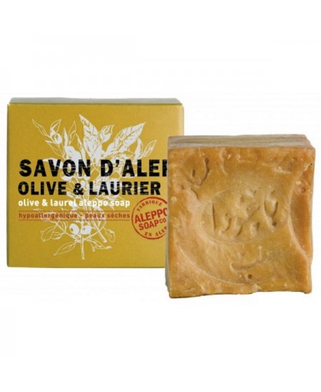 Tadé Savon d'Alep Olive et Laurier 100 g Aleppo Soap soin visage Espritphyto Tadé Savon d'Alep Olive et Laurier 100 g Aleppo Soap soin visage Espritphyto