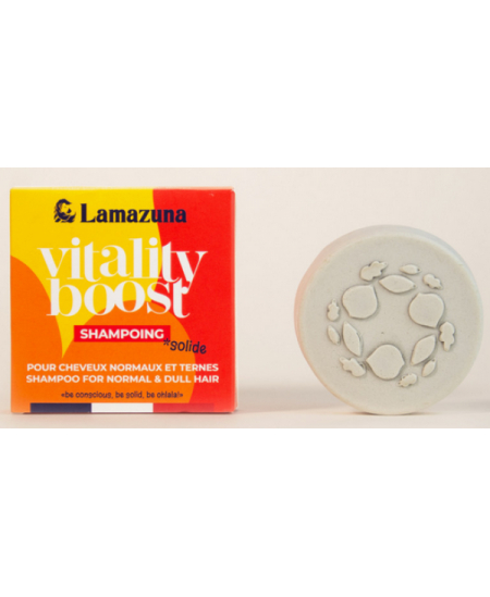 Lamazuna - Shampoing solide naturel Cheveux normaux Sapin - 55 gr Lamazuna - Shampoing solide naturel Cheveux normaux Sapin - 55 gr