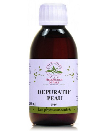 Phyto concentré Dépuratif Peau - 200ml - Herboristerie de Paris ortie bardane Espritphyto Phyto concentré Dépuratif Peau - 200ml - Herboristerie de Paris ortie bardane Espritphyto