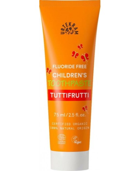 Dentifrice Tutti Frutti - 75 ml - Urtekram sans fluor Espritphyto Dentifrice Tutti Frutti - 75 ml - Urtekram sans fluor Espritphyto