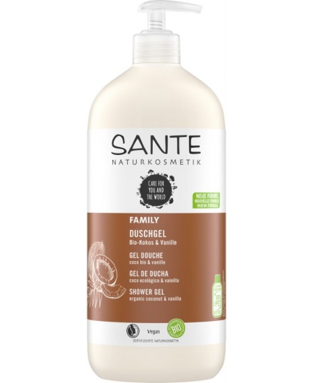 Gel douche Vanille et Coco 950 ml - Sante produit family certifié Natrue Espritphyto Gel douche Vanille et Coco 950 ml - Sante produit family certifié Natrue Espritphyto