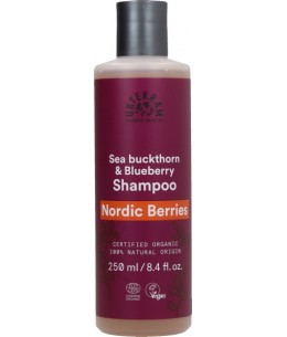 Shampooing Nordic Berries Cheveux normaux - 250 ml - Urtekram lavages fréquents Espritphyto