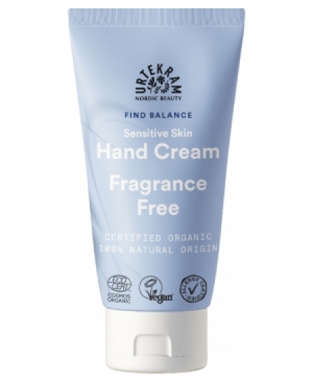 Crème pour les mains sans parfum - 75 ml - Urtekram peau fragile Espritphyto