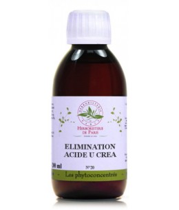 Herboristerie de Paris - Phyto concentré Élimination Acide U et Créa - 200ml