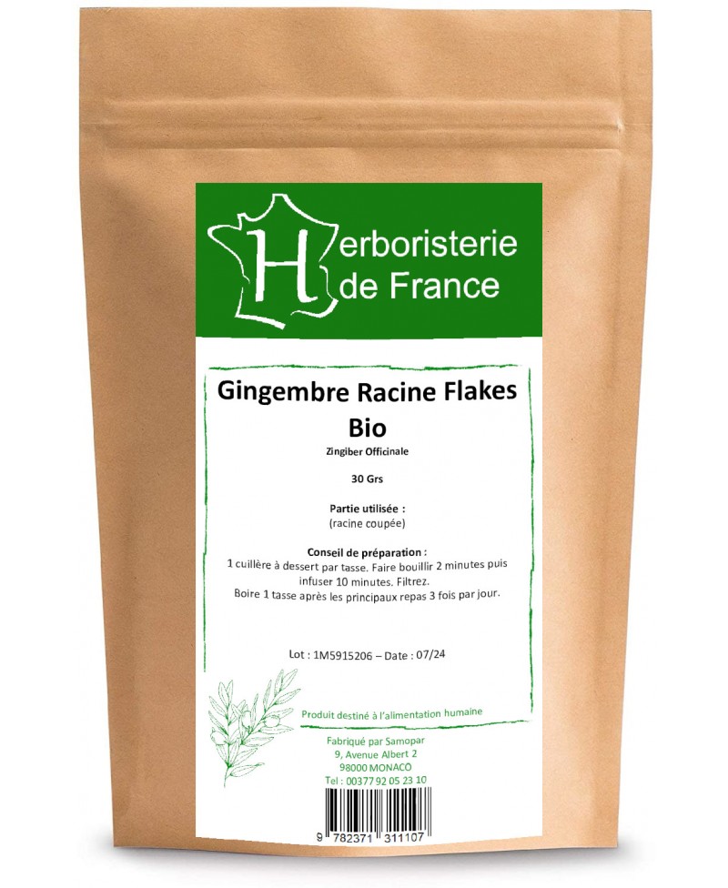 Poudre de Racine de Gingembre - Bio