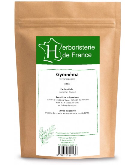 Herboristerie de Paris - Gymnema Sylvestre feuille tisane - 100g