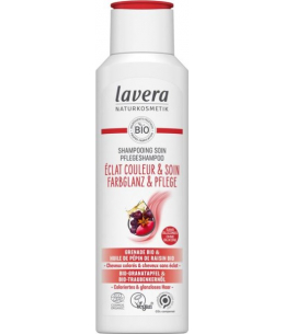 Shampooing Eclat Couleur et Soin 250 ml Lavera shampoing cheveux colorés Espritphyto