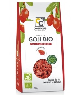 Baies de goji 125gr Comptoirs Et Compagnies baies de lyciet Complément alimentaire Espritphyto