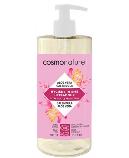 Cosmo Naturel - Gel intime Ultra doux calendula aloe vera 500ml toilette intime bio Espritphyto Cosmo Naturel - Gel intime Ultra doux calendula aloe vera 500ml toilette intime bio Espritphyto